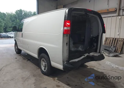 2021 Chevrolet Express Cargo Rwd 2500 Regular Wheelbase Wt z USA, uszkodzony, nr VIN 1GCWGAFP4M1160480